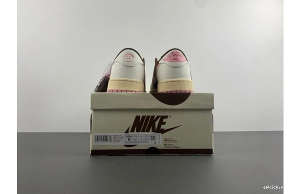 Rep EP OG SP Jordan Retro Travis brown 1 Pink DZ4137-206 Low  DZ4137-206 Scott 0331